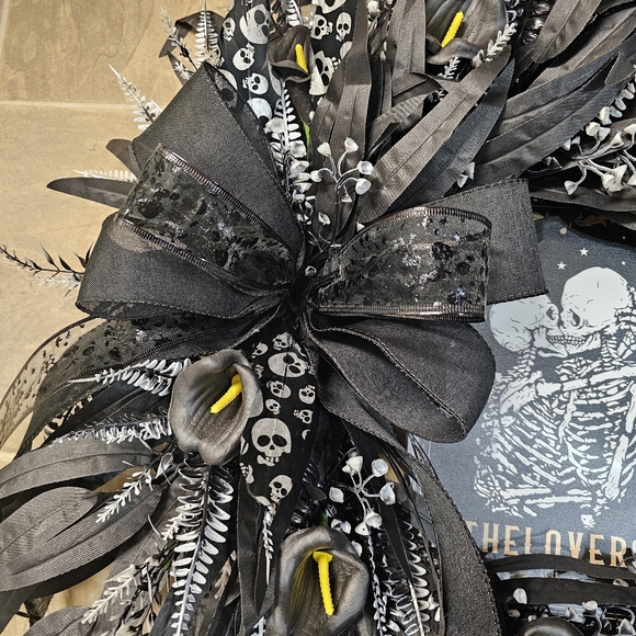 Tarot Card Halloween wreath - Picture 6 of 13